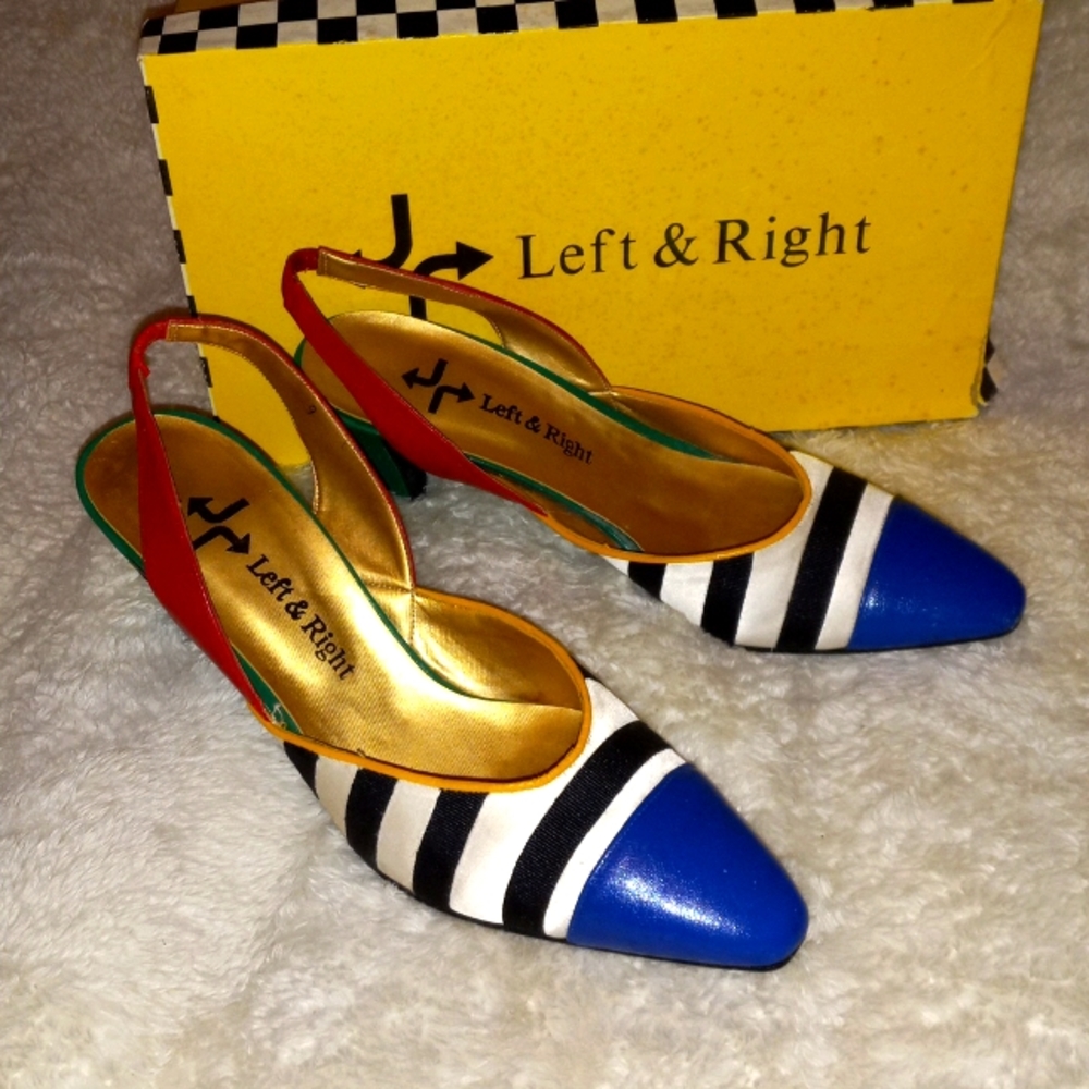 Left & Right Vintage Heels